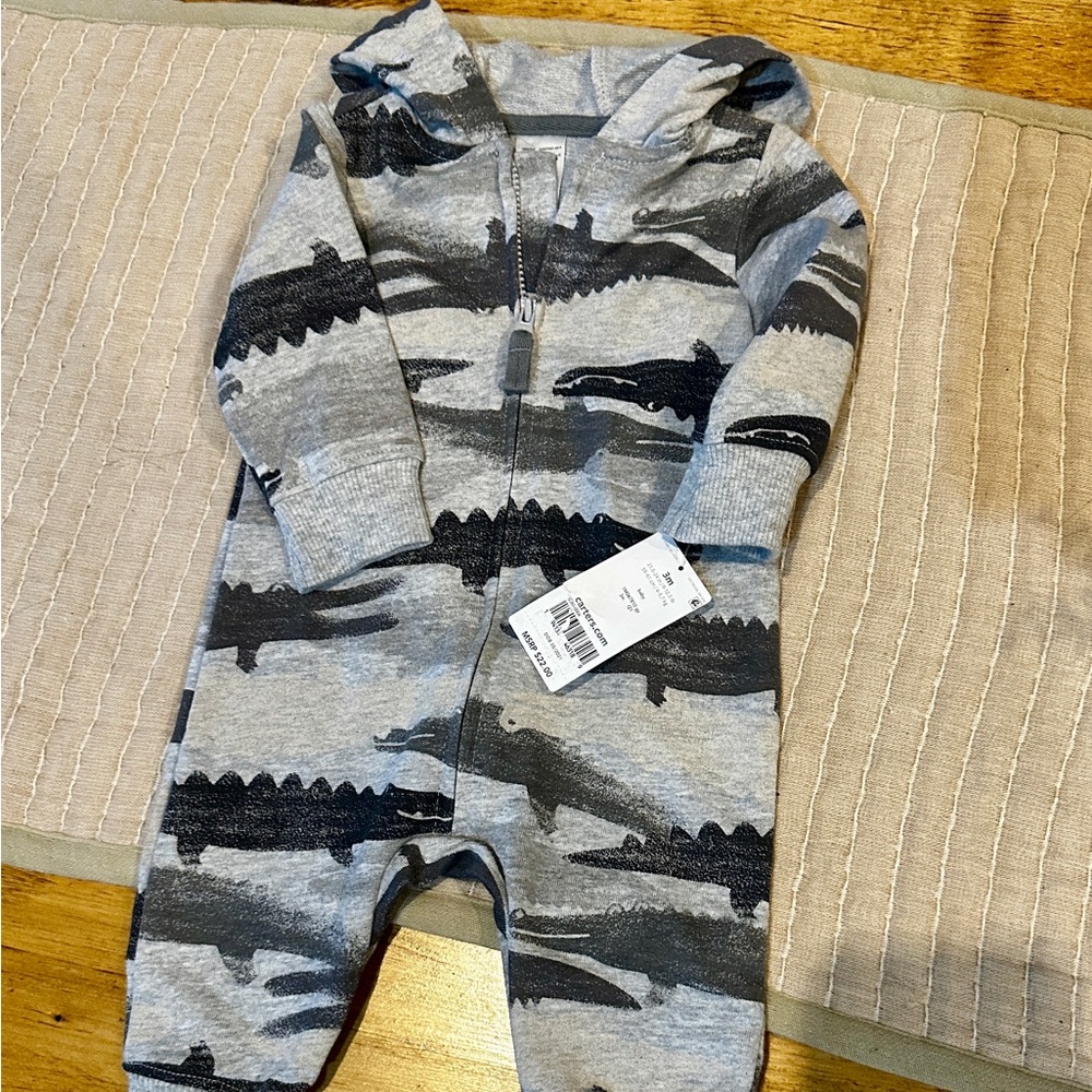 Carters zip up outfit